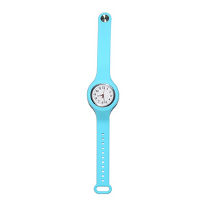 Reloj de Cuarzo de Silicona de Color Sólido, Regalo para Niños, Regalo para Estudiantes, Reloj de Pulsera Multicolor - Product Image 6