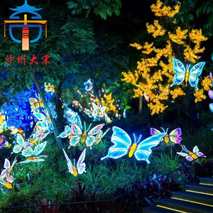 Linternas de Seda con Diseño de Insectos, Ideales para Crear Escenarios de Recorridos Nocturnos en Parques - Product Image 5