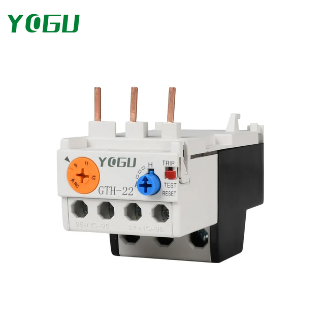 YOGU Bimetallic Thermal Overload Relay with Trip Indication