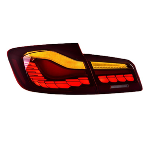 Luces Traseras LED Dinámicas Secuenciales OLED Estilo GTS Serie 5 F10 F18 2011-2017, Lente Transparente de 6000K, 1 Año de Garantía - Product Image 3