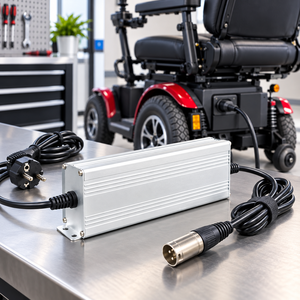 Carregador Inteligente de Bateria de Lítio 3S 12.6V 10A NMC IP67 à Prova d'Água 100-240VAC para Fonte de Energia Externa e Kit de Ferramentas Elétricas - Product Image 5