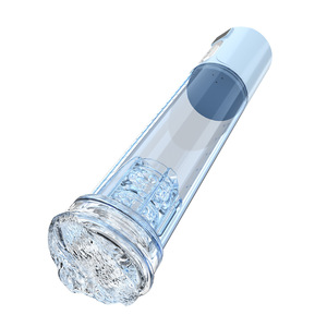 Digitaler Vibrations-Masturbator mit Display, elektrischer Unterdruck-Penispumpe, wasserdichter Trainer, Airplane Cup, Sexspielzeug für Männer - Product Image 2