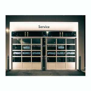 Portes de <span class=keywords><strong>garage</strong></span> industrielles chinoises durables, à efficacité énergétique, automatiques, à épaisseur personnalisée, avec durabilité et entretien. - Product Image 1