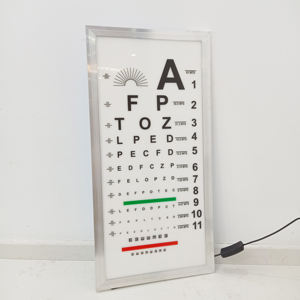 للبيع بالجملة معدات طبية لفحص البصر للأطفال نظام اختبار رؤية العين مع إضاءة ليد لمخطط قياس الرؤية البصرية لمسافة - Product Image 5