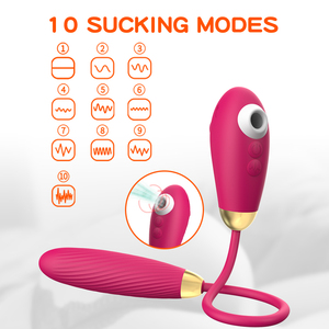 Vibrador con Calor y Succión para el Clítoris, Dildo con Estimulación del Punto G, 10 Modos de Succión y Vibración, Resistente al Agua y Recargable para <span class=keywords><strong>Mujeres</strong></span> - Product Image 5