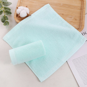 <strong>Super</strong> <strong>Soft</strong> Organic Cotton <strong>Facial</strong> <strong>Towel</strong> 25*25cm Custom Logo Terry Cloth <strong>Towels</strong> for Face Cleaning - Product Image 4