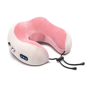 Hot Selling CE ROSH Electric Soft Relax Neck And Promote Circulatory Health Massage Pillow For Car And Home