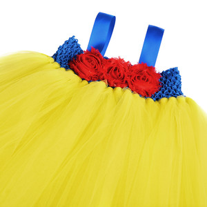 Fille Tutu Robe <span class=keywords><strong>Blanche</strong></span>-<span class=keywords><strong>Neige</strong></span> Princesse Haut Court Longueur Cheville Cosplay Costumes Danse Performance Robe Nouvelle Arrivée - Product Image 5
