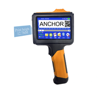 Impresora de Inyección de Tinta Manual ANCHOR de 12.7mm, Impresora Portátil de Mano para Impresión de Códigos de Barras y Logotipos en Cajas H81
