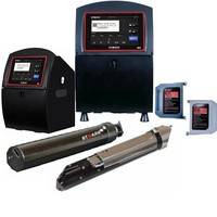 Impresora Digital automática cij Jet, máquina de impresión de inyección de tinta, con codificación de fecha de caducidad, tapa de botella de plástico, lote de etiquetas