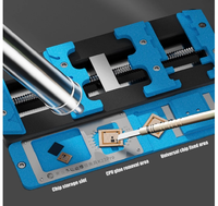Mijing K23 Pro dudukan PCB Universal, perlengkapan Jig poros ganda untuk ponsel iPhone Samsung PCB Chip IC Motherboard solder
