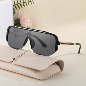 Gafas de Sol Deportivas Fy-99258, Montura de Metal y Plástico Negro, Lentes Polarizadas UV400, Estuche Incluido, para Ciclismo al Aire Libre - Product Image 1