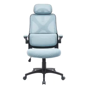 Hot sales High back Swivel Lumbar Support Computer Office Chair