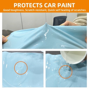 Film de protection de carrosserie automobile auto-cicatrisant, anti-UV, changeant de couleur, en TPU PPF, qualité USA, couleur rouge Romanée, sans bulles, avec technologie Air Release - Product Image 3