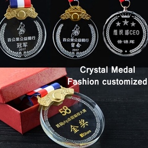 เหรียญรางวัลคริสตัลคุณภาพสูงจากโรงงานจีน ผลิตภัณฑ์ใหม่ ขายเหรียญทอง เหรียญรางวัล และถ้วยรางวัล - Product Image 6