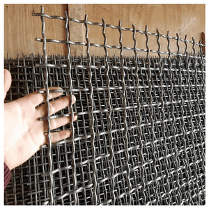 Maille de <span class=keywords><strong>tamis</strong></span> vibrante en fil d'acier tissé 65Mn résistant à l'usure pour l'exploitation minière, les carrières, le charbon et le sable, taille personnalisée, soudage et pliage - Product Image 2