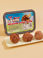 Gelato de luxe léger, style artisanal, dessert glacé, vente en gros directe usine, 600g