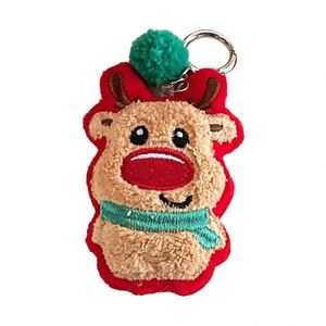 Wholesale Cute <b>Cartoon</b> Christmas Plush Doll Keychain Versatile <b>Backpack</b> Pendant Gift Decor New 2025 Collection - Product Image 5