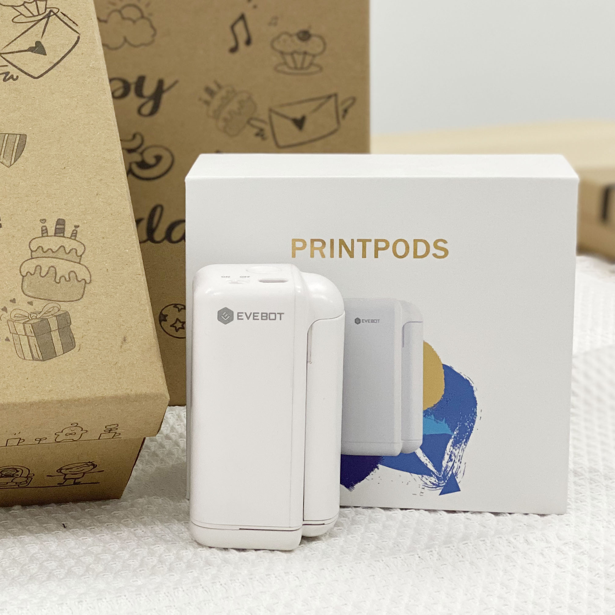 EVEBOT Printpods dgtプリンターハンドヘルドインクジェット