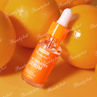 Ensemble de Soins Éclaircissants à la Vitamine C en Gros, Marque Privée, Bio, Anti-Taches Brunes, Hydratant Éclaircissant, Kit de Voyage VC pour la Peau