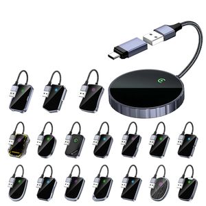 OEM ODM 2-en-1 Adaptador inalámbrico Carplay Netfli W166 Volvo V40 VW Golf Mk6 Apple Carplay para coche Play Video Dongle - Product Image 1