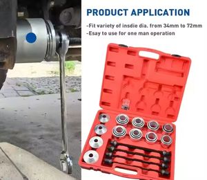 28-teiliges Eisenhülsen-Abziehgerät Chassis-Lager-Demontagewerkzeug 28 Lagerabzieher Druckhülsen für Wartungsarbeiten - Product Image 4