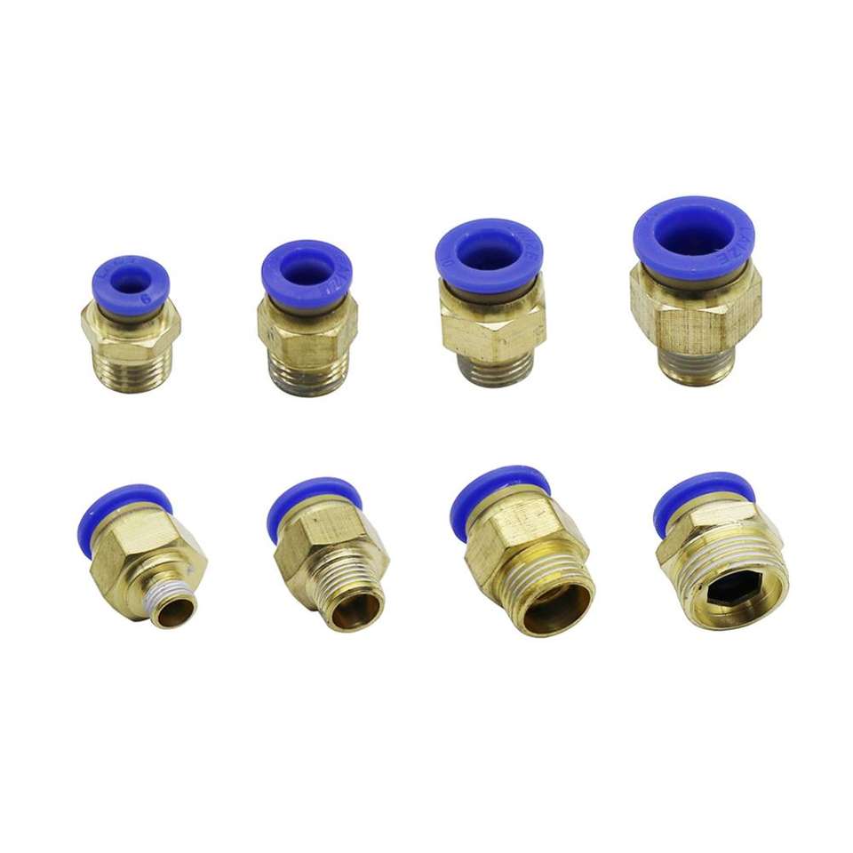 Pneumatic Thread Types Screw Threaded Fittings - Reliable Pneumatic Connectors