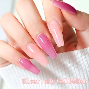 Set de Esmaltes de Gel en 18 Colores Rosa <span class=keywords><strong>Nude</strong></span>, Transparentes, Sin HEMA, para Uñas, Secado con Lámpara UV/LED, Suministros para Salón, Marca Privada OEM - Product Image 6
