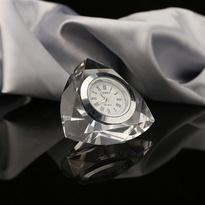 Reloj de Mesa de Cristal en Oferta / Reloj de Cristal Económico para Recuerdo de Boda - Product Image 2