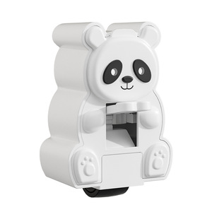 Roue de support silencieuse de type roulement à billes Panda avec frein pour meubles - Product Image 5