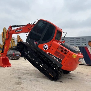 Excavadora Usada de 15 Toneladas, Excavadora de Segunda Mano Importada de Alta Calidad, Doosan DX150, Pocas Horas de Trabajo, Precio Bajo en Venta - Product Image 4