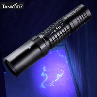 Lampe d'inspection UV Tank007 L03C pour hôtel, lampe torche UV 365nm, lampe de poche UV professionnelle pour inspection de tapis