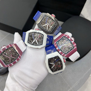Nouvelle montre de luxe pour homme de haute qualité 2025 YRM67-02 38.7x47.52 Montre mécanique pour homme en fibre de carbone tendance - Product Image 2