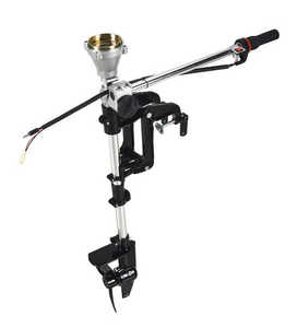 Nouveau moteur hors-bord <span class=keywords><strong>MSA</strong></span> QL-TKC520 DIY, unité inférieure de jambe en aluminium, petit moteur à essence 2 temps, démarrage manuel, carburant électrique, 3 bateaux - Product Image 1