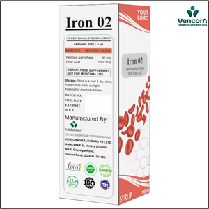 Sirop de fer avancé, nutraceutique, marque privée, fabrication OEM, fabrication par tiers, approvisionnement en vrac, haute qualité - Product Image 1