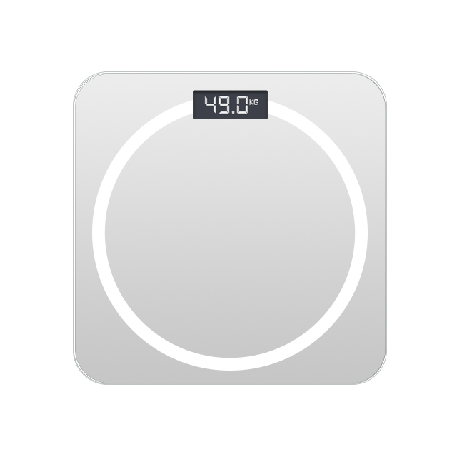 2021 Guangdong shenzhen electronic bathroom weighing 180kg large capacity glass digital human body weight scale