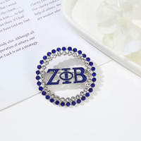 Broche de sororité pour fille, motif fille mignonne verte et rose, avec strass ronds et perles, badge de corsage, cadeau pour filles de fête, nouvelle arrivée