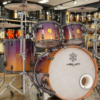 Hailun Yishujia Poplar Burl Drum Sets Instrument à percussion de haute qualité Usine de vente directe Usine directe BON MARCHÉ