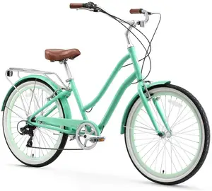 Bike Women 26" 7S Aluminum Alloy Frame Good Quality Women City Bike