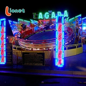 LOGNBO <span class=keywords><strong>TAKA</strong></span> - Rimorchio per attrazioni da carnevale mobile con capacità per 12 persone, attrezzatura da divertimento per esterni, montagne russe, discoteca, per parchi - Product Image 4