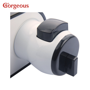European Ball <strong>Knob</strong> <strong>Black</strong> White Zinc Alloy Glass <strong>Door</strong> Cylinder Lock Tempered Glass Durable Key Operated Anti-Theft Office Central - Product Image 5