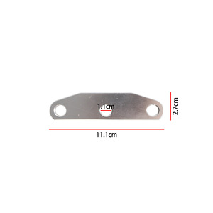 Junta EGR 20R22RE de aluminio de 11,1 cm para reparación del sistema del motor Toyota, pieza de repuesto - Product Image 1