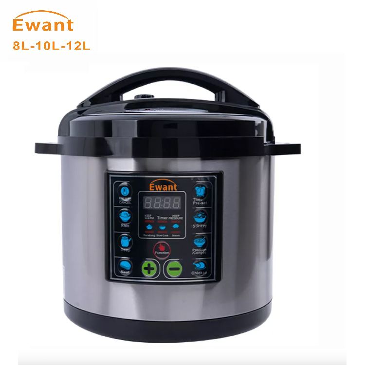 Ewant 2023 Commercial 8L 10L 12L Automatic Electric Pressure Cooker Multi Cooker