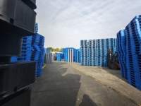 NEXARA Fabrication Racking Charge 0.8t 1010 1000*1000*140mm Grille Surface Nine Runner Entrepôt Industriel Palette Plastique