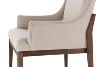 Chaise de salle à manger en bois massif avec pieds en bois, design populaire, tissu d'ameublement de luxe en gros, pour café et restaurant