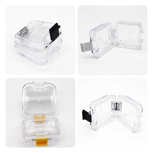 Boîtier pour implant dentaire avec film, boîtier dentaire transparent, boîtier pour prothèse, boîtier pour molaires, boîtier de nettoyage dentaire avec film - Product Image 1