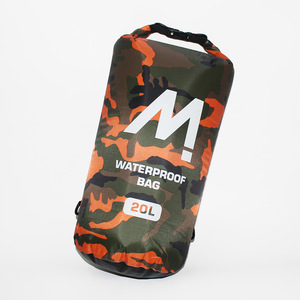 <b>20L</b> Shoulder <b>Bag</b> for Drifting & Swimming Lightweight Camouflage Design 210T Polyester PVC Waterproof Bucket <b>Bag</b> - Product Image 4