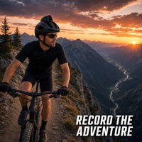 Cámara Deportiva Portátil y Resistente, en Oferta, Grabación en Bucle, Grabación Automática HD, Cámara Deportiva 1080P para Bicicleta