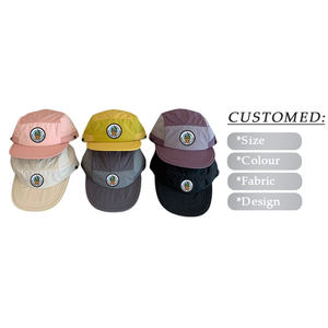 Casquette de camping à 5 panneaux avec logo personnalisé OEM, casquette de sport, casquette de course, casquette légère unisexe, casquette de camping - Product Image 1