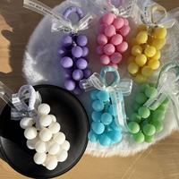 Savon artisanal en forme de macaron, aromathérapie, ensemble de savons multicolores, huile de noix de coco, pour Pâques, décoration de la maison, cadeau, bain et corps
